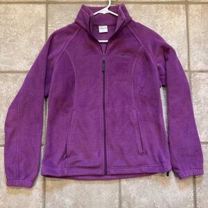Columbia Violet Fleece Jacket